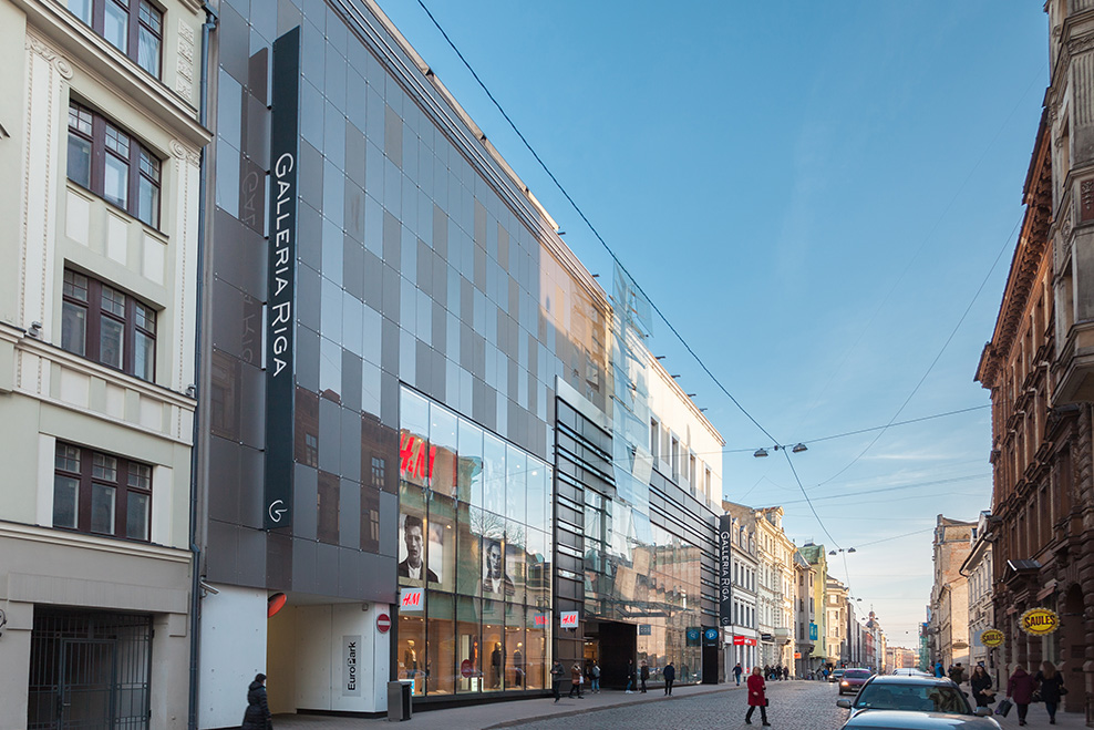 Iii Galleria Riga Shopping Centre 1 East Capital Real Estate Baltic Property