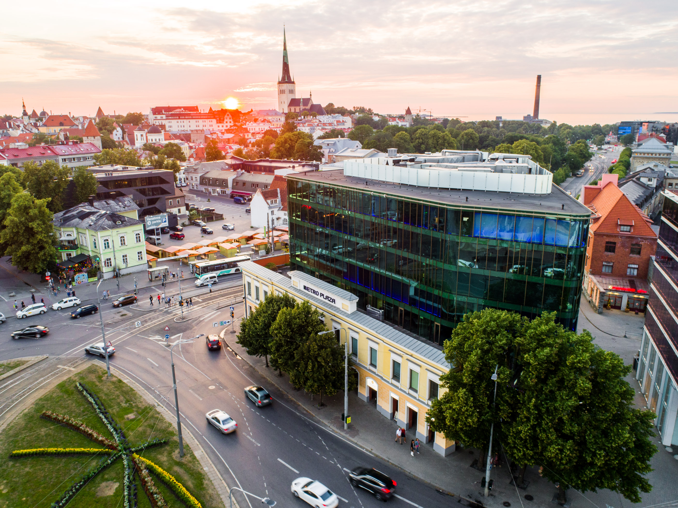Rising growth and prosperity in the Baltics are driving a growing supply of high quality properties in office, retail and logistics. Metro Plaza, an A-class office building we own in Tallinn, Estonia.