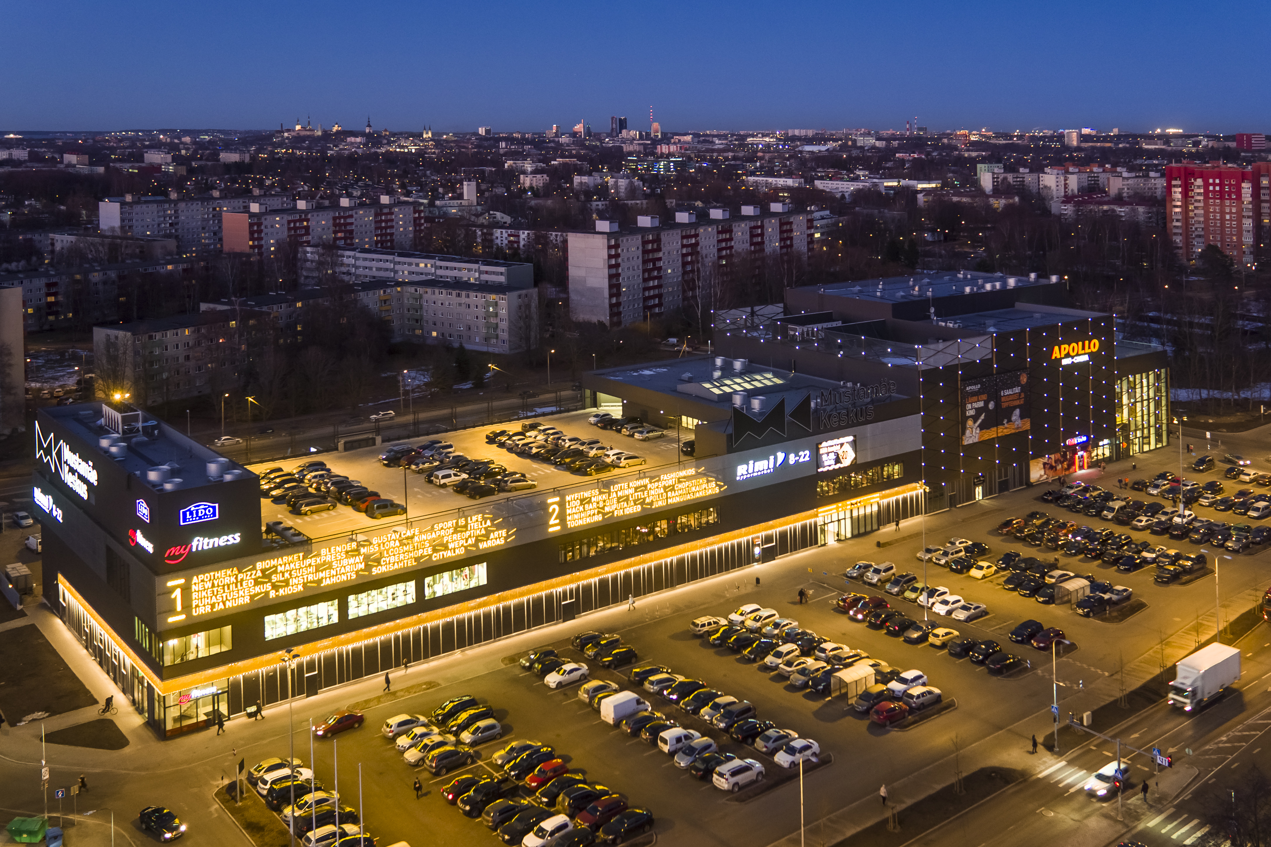 Mustamäe Keskus shopping centre in Tallinn.