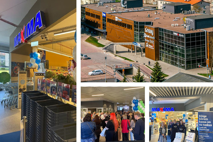 Maxima Supermarket Collage